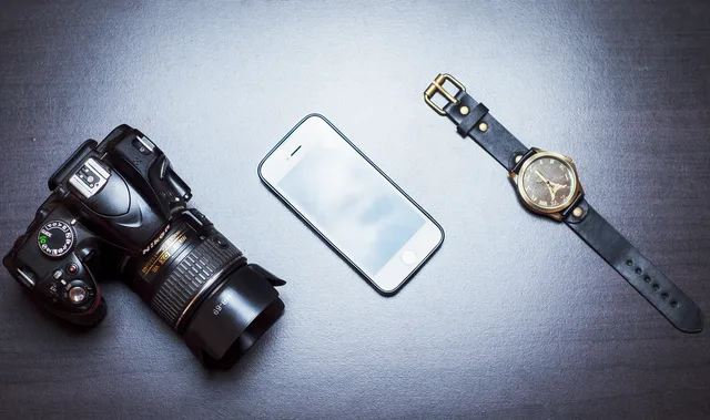 camera, smartphone, wristwatch, dslr, digital camera, professional camera, nikon, mobile phone, cellphone, iphone, watch, timepiece, device, technology. Do creator tax advertising rules apply to your brand deals?